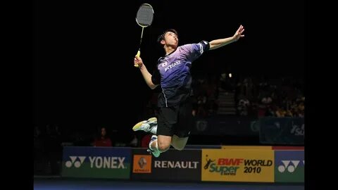 I saw some badminton on tv