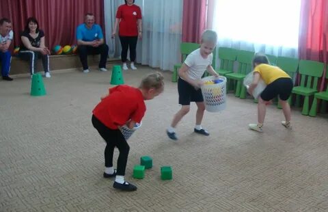 Праздник спортивная семья в доу