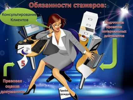 Обязанности стажера