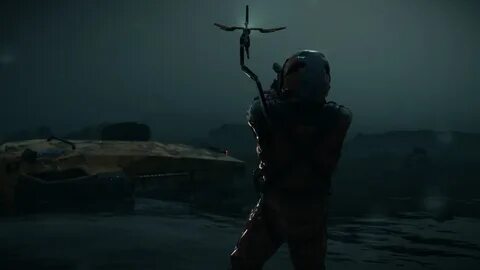 Death stranding on the beach
