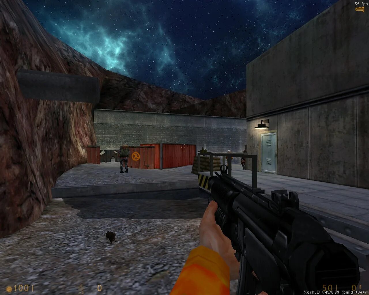 Half life xash3d. Xash3d half Life 1 на ПК. Evacuation half Life. GOLDSRC vs xash3d.