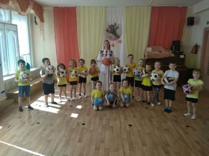 В 1 группе детского сада было 20