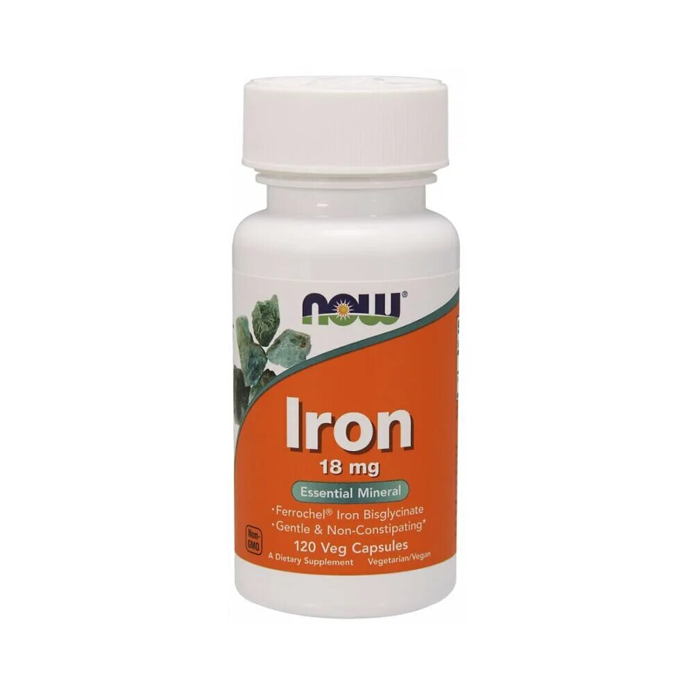 Пищевая добавка железо. Now Iron Complex (100 таб.). Iron 36mg. Бисглицинат железа 36 мг. Iron Double strength капсулы.