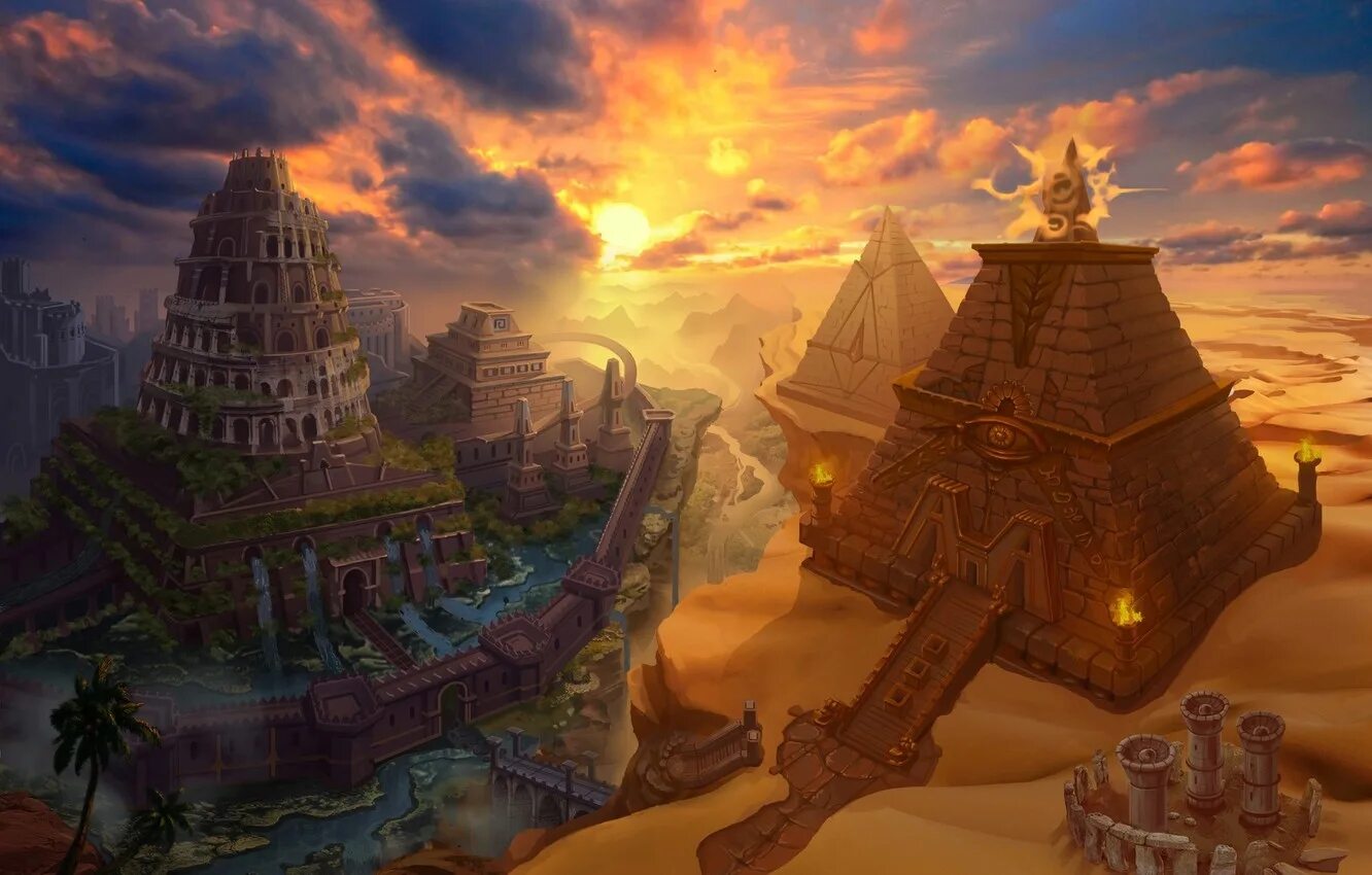 Вавилонская башня горгород. Древние цивилизации башня. Древний город вавилон фэнтези арт. Лукас ван фалькенборх вавилонская башня. Доисторические башни су-нуракси-ди-барумини.