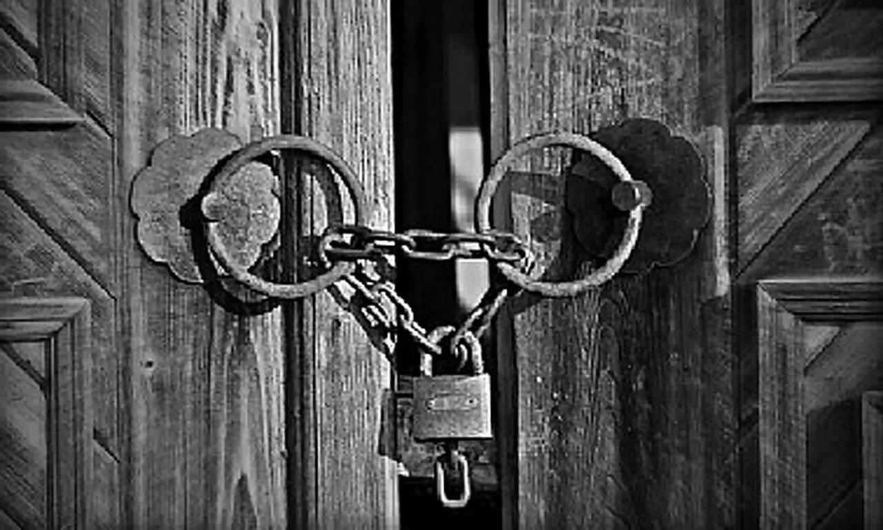 I remember locking the door