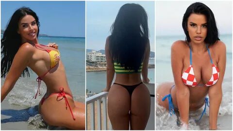 Ivana Knoll, aficionada croata que revolucionó el Mundial de Qatar, arrasa ...