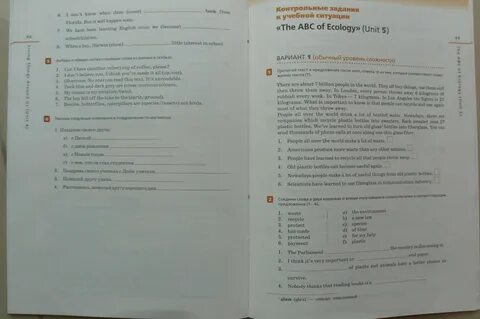 Rainbow english 5 контрольные работы