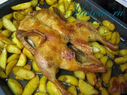 Сколько готовят утку в духовке целиком