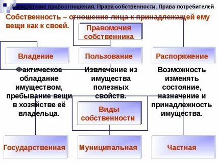 Отношение собственности какой вид правоотношений