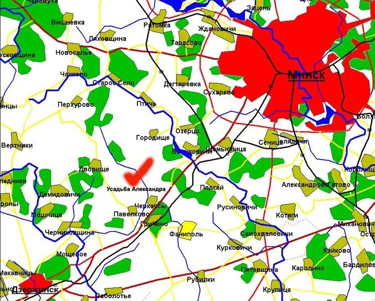 Индекс минского района минской области. Дзержинский район Минская область карта. Карта Дзержинского района Минской области. Дзержинск Беларусь на карте. Дзержинский район Белоруссия карта.