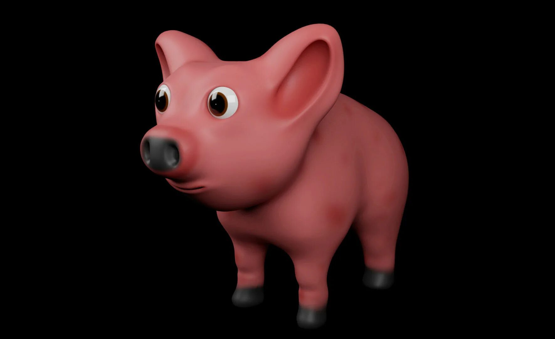 Мод свинка. Свинья модель. 3d Свинка. 3d моделька свиньи.