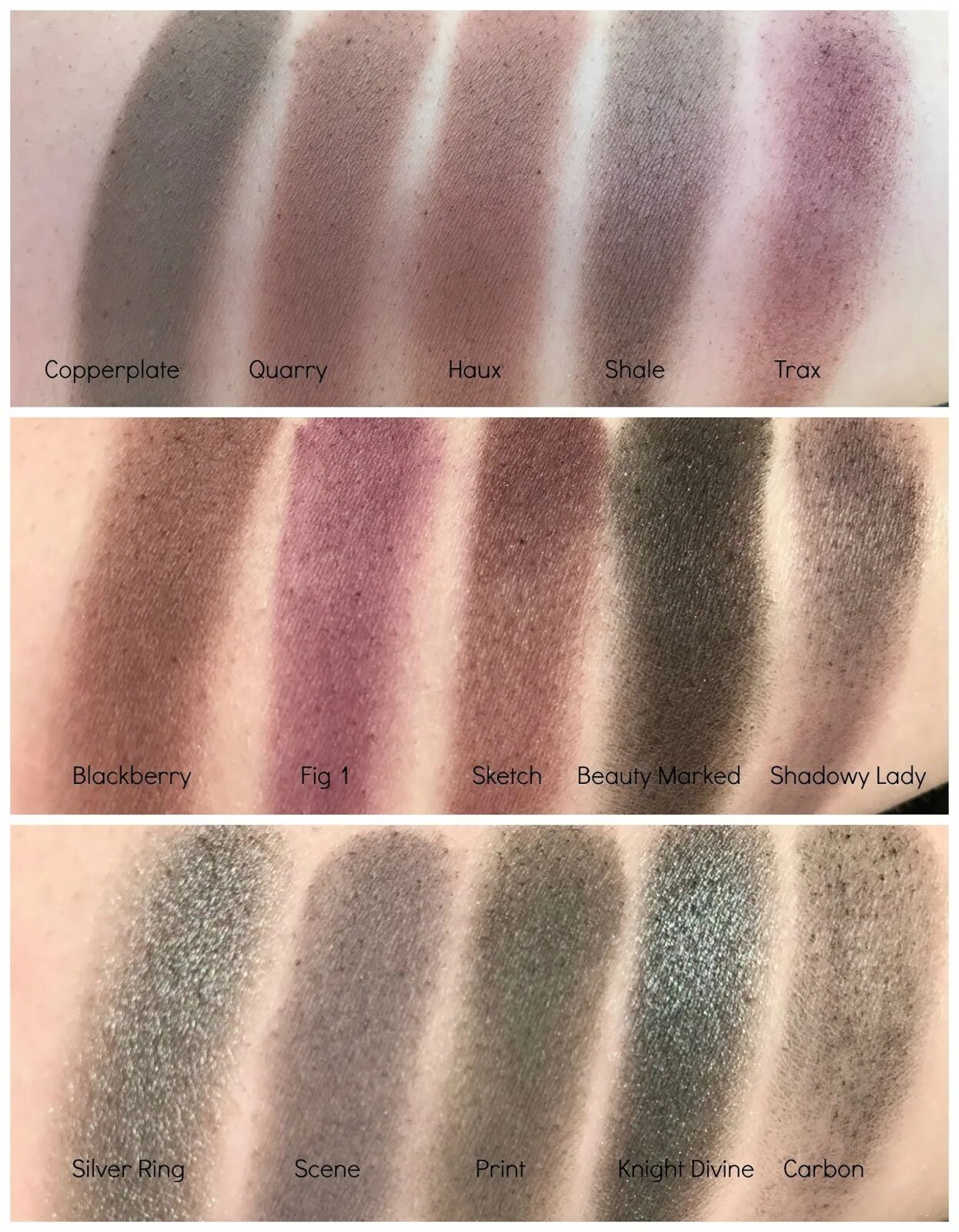 Mac sugar. Haux mac swatch. mac in monochrome eye shadow swatches. mac darkroom eyeshadow swatches. mac matte eyeshadow my tweedy swatches.