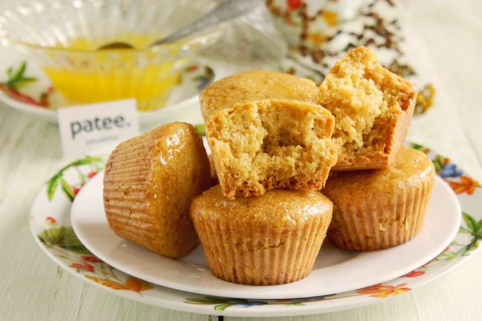 кекс с манкой