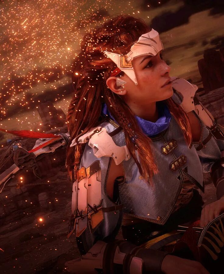 Элой геншин почему убрали. Элой horizon zero dawn. элой геншин арт. horizon zero down элой.