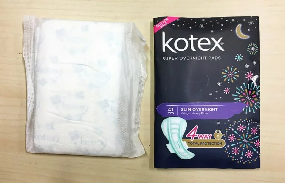 Kotex Pads.