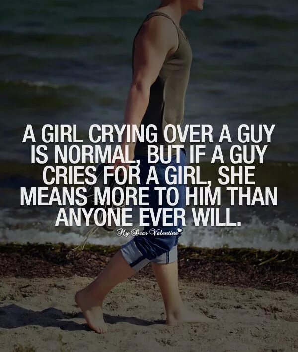 She means well. Quotes about men. Crying girl and quotes. Cry over a girl.