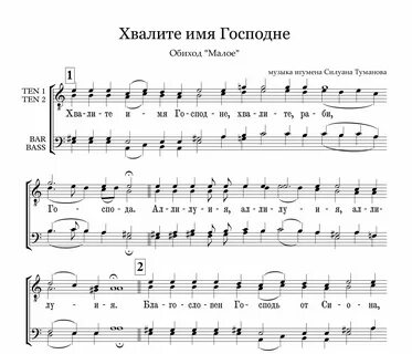 Краткий анализ произведения хвалите имя господне