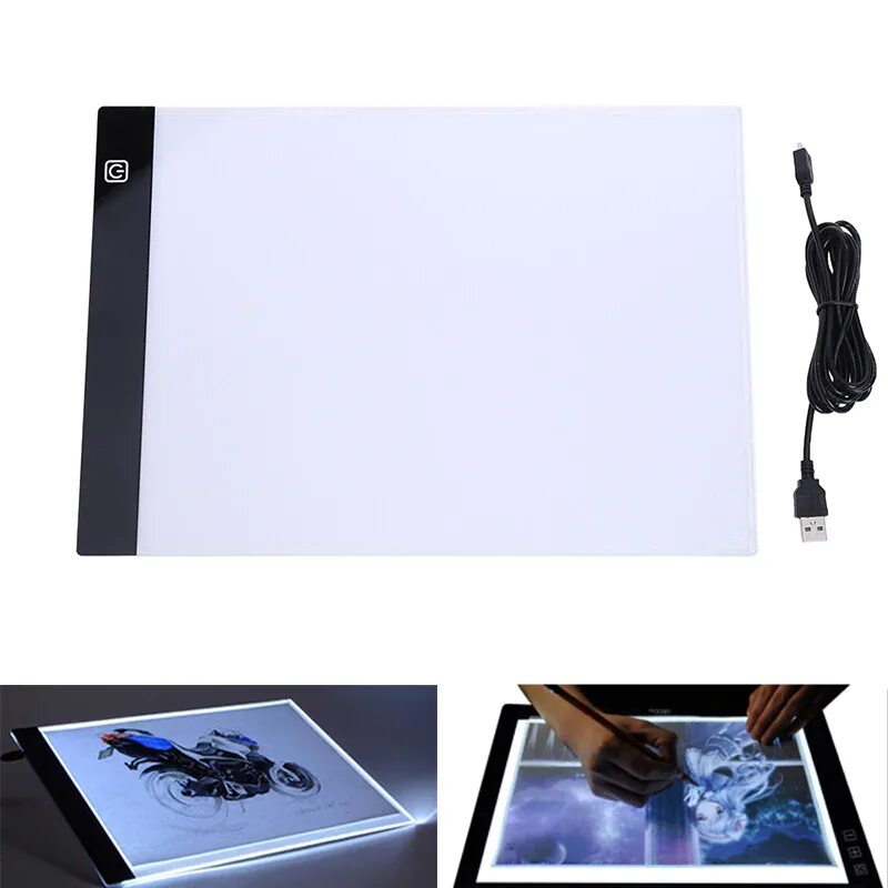 Световой планшет а4 Лайт led Light Pad. Цифровой графический планшет a4 светодиодный. Световой планшет для рисования и копирования а4 led. Световой графический led планшет а4. Световой планшет купить