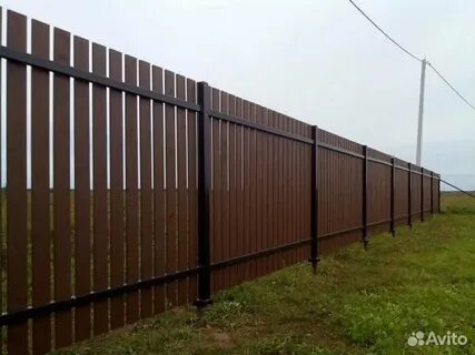 Верхний уровень забора