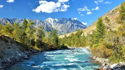 Алтайские горы какая река