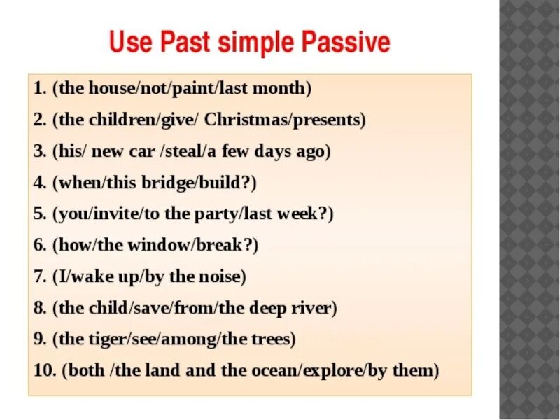 Use past simple. Past passive voice упражнения. passive voice present simple past simple упражнения. present simple passive упражнения. пассивный залог present simple упражнения.