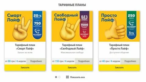 Тарифы лайф безлимит