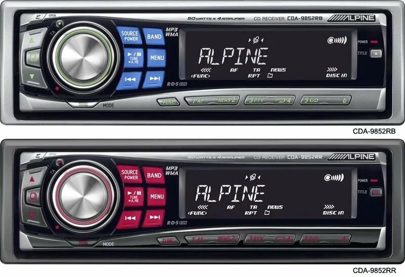 Алпайн центр. Алпайн 9852. alpine 9852rb. магнитола cd-ресивер alpine cda 9852rb. alpine 9850 ri.