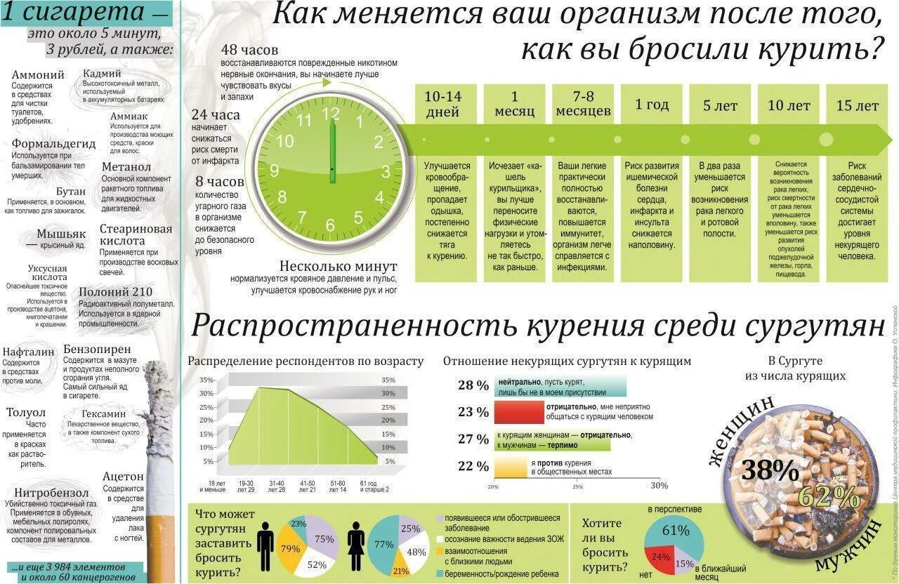 Через сколько организм очищается