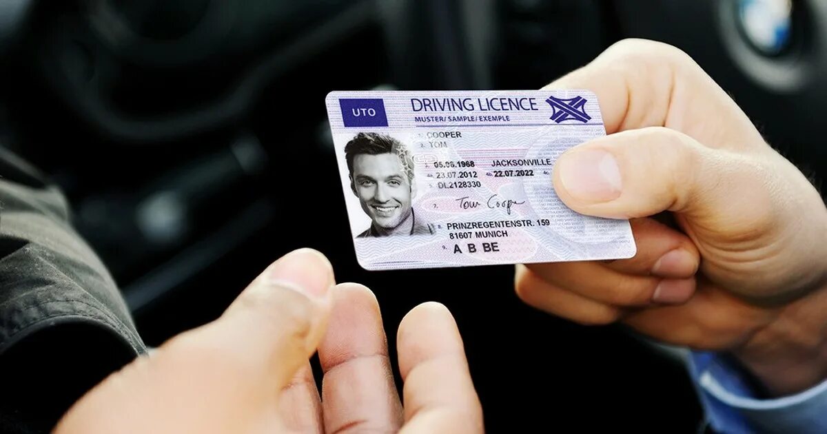 If you had a driving license. Driving license. driver;s license.