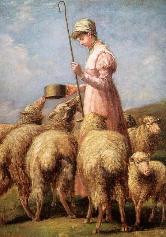 Пастух в старину. Парис пасет овец. Пастушка овец. Пастушки в живописи. Пастухи в живописи.