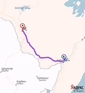 Благовещенск свободный расстояние