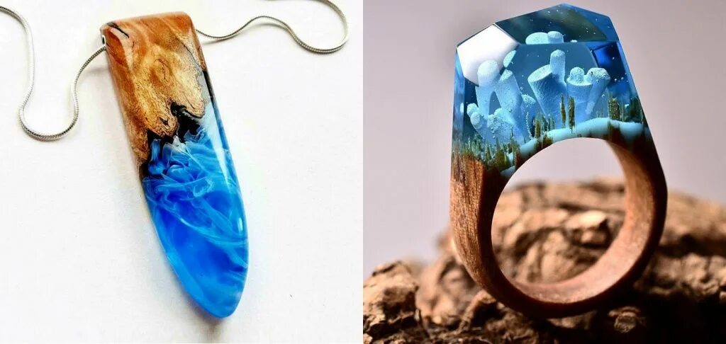 Pin by farimah mirzaie on Stones and crystals Resin jewelry, Diy epoxy, Epoxy re