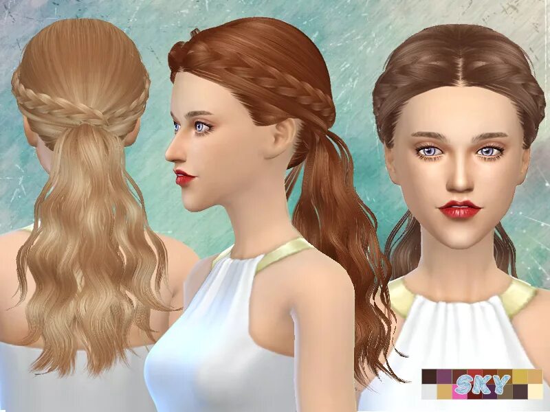 Sims 2017. The SIMS 4 Хэир. Tina SIMS 4. SIMS 4 пучок. Симс 4 прически.