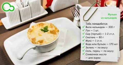 Калорийность жульена с грибами