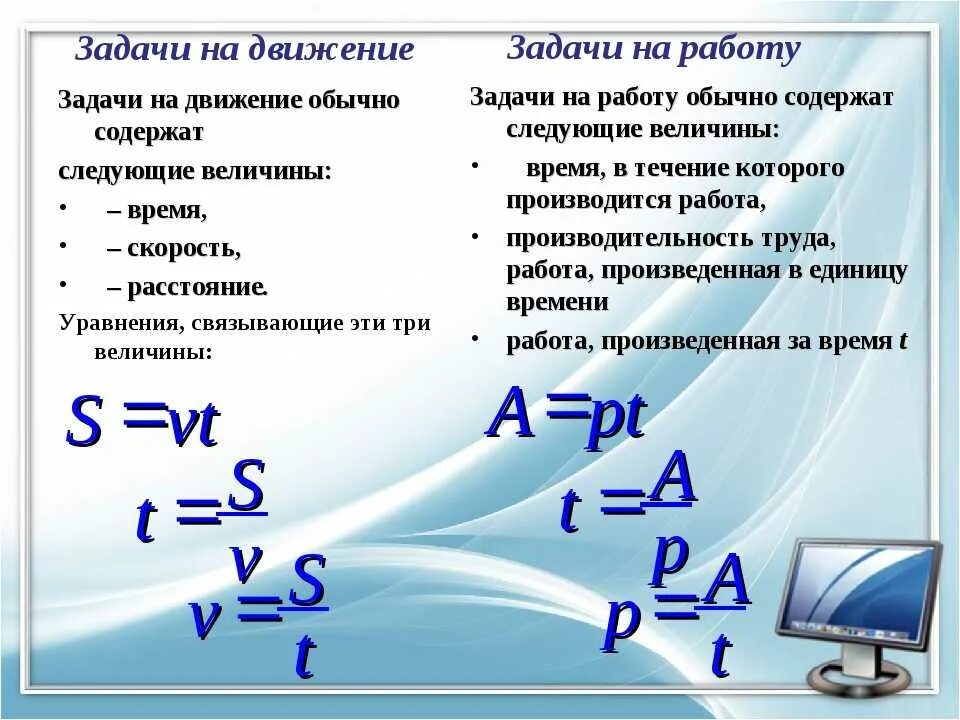 Время работа или движение. Задачи на производительность 8 класс. Задачи на работу формулы. Формулы для решения задач на производительность. Алгоритм решения задач на производительность.