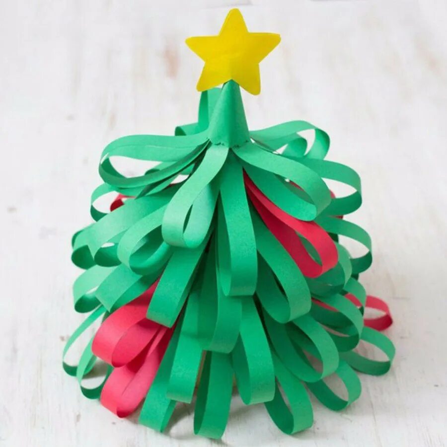 Новогодние поделки своими руками. Елка из бумаги объемная. Объемная елка. Елка из цветов. Елочка из цветов бумаги.