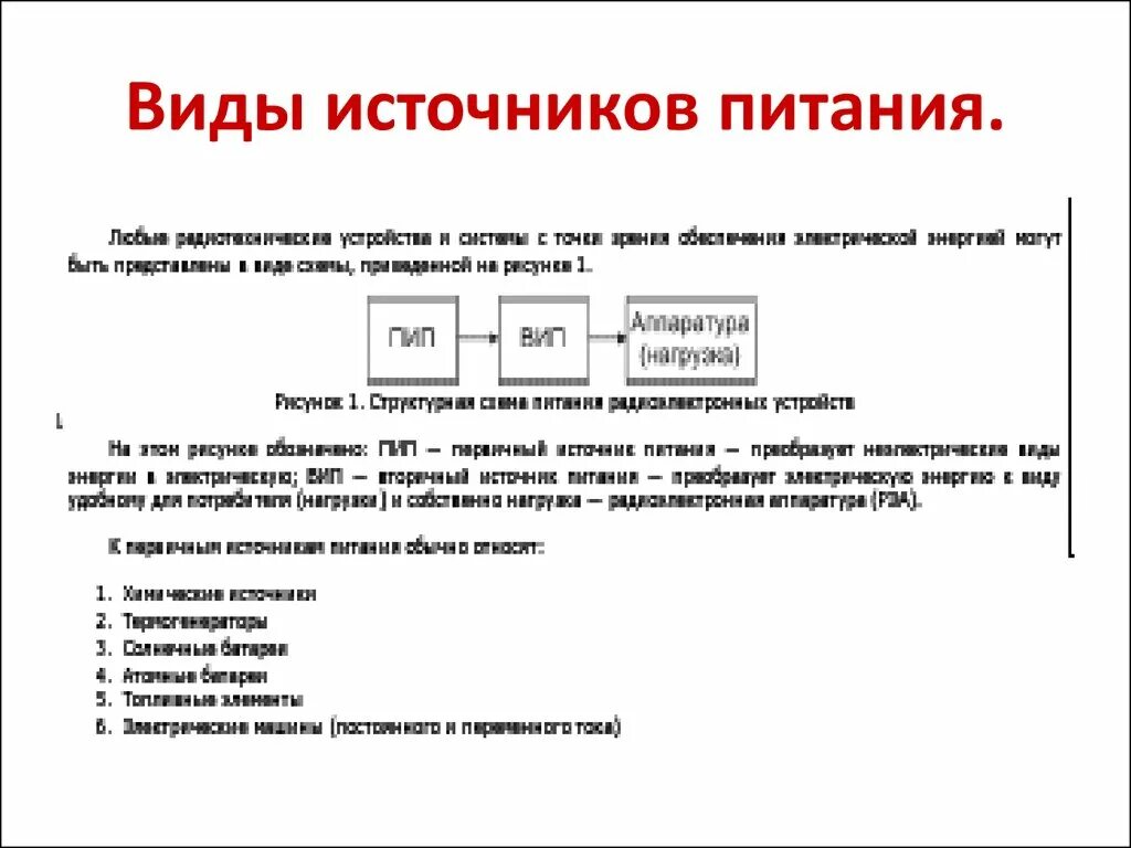 Тест на тему источники питания. Виды источников питания. Типы источников питания. Типы источников электропитания. Классификация первичных источников питания.