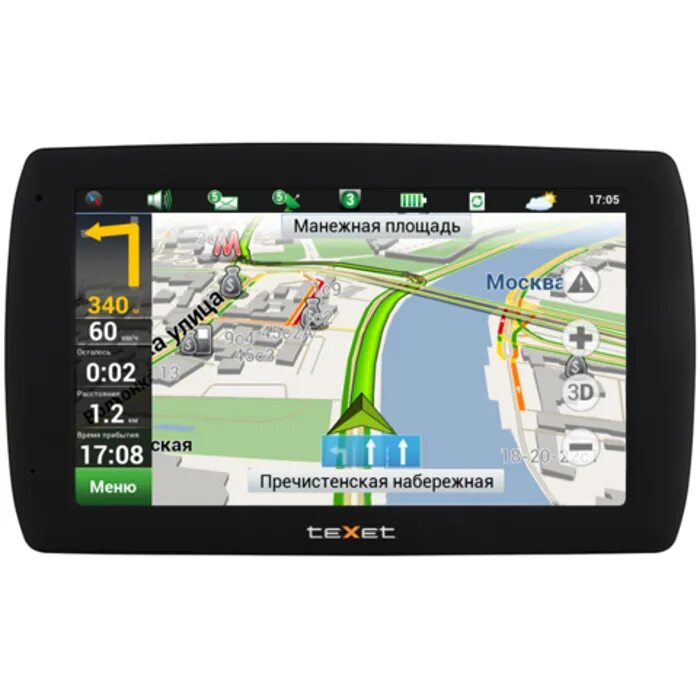 Gps навигаторы texet