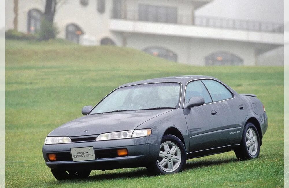 Автомобиль серес фото CC Capsule: 1993 Toyota Corolla Ceres (AE101) Jelly Bean Ricer Curbside Clas