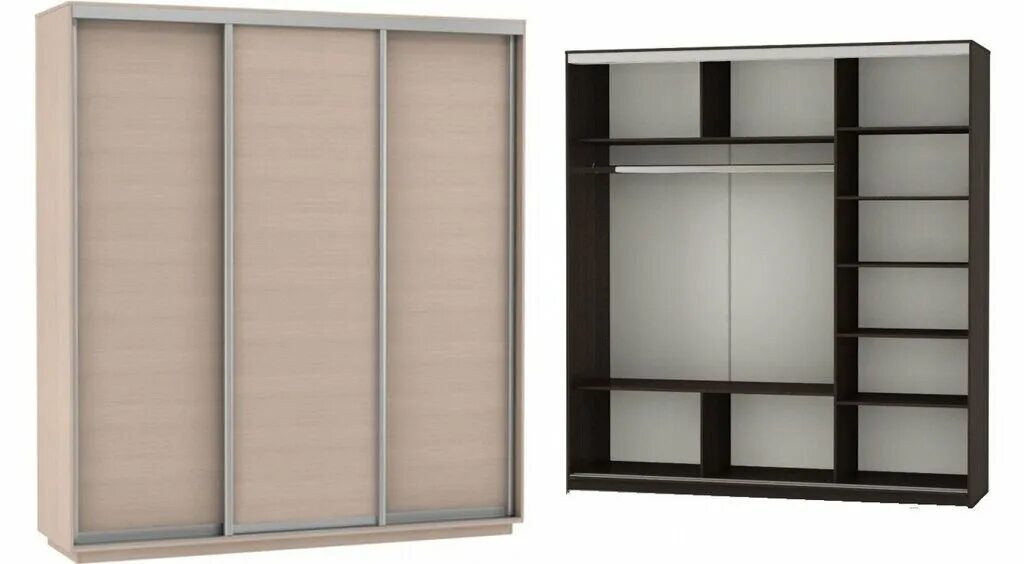 Шкаф-купе экспресс комби трио. Структура потока е1. 1. 1 место на пьедестал цифра. Е9-2-1.