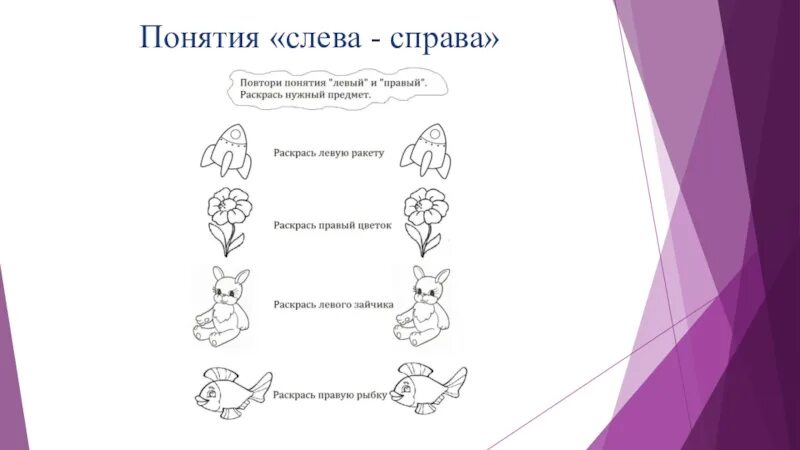 Нужный справа. Понятие слева справа. Слева справа для дошкольников. Задания на понятия справа слева. Карточки с заданием право лево.