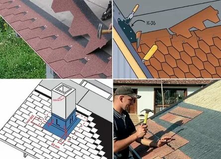 Как стелить мягкую черепицу