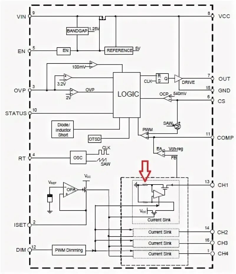 Микросхема ap3608em g1 схема включения Stmívat a budit: nové drivery Atmel si na výstupu žádají mnoho LED Vý