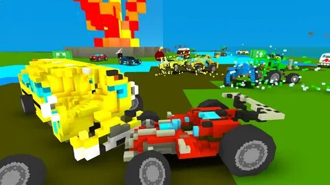 Blocky cars