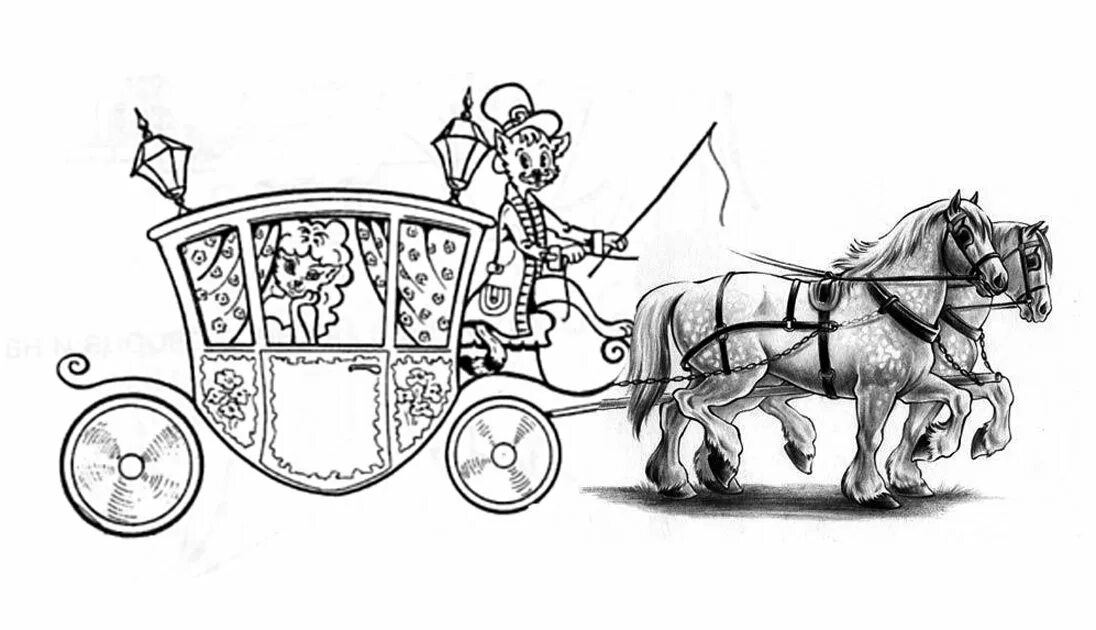 Карета рисование. Рисование кареты для детей. Карета раскраска. Раскраска карета с лошадью. Карета раскраска для детей.