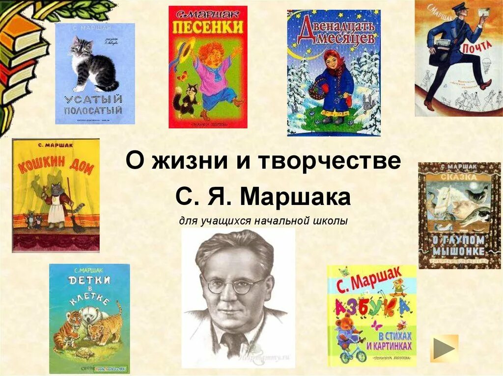 Краткие сказки маршака. Творчество с.я Маршака для детей. С Я Маршак произведения. Жизнь и твортество с.Маршак. Маршак произведения для детей.