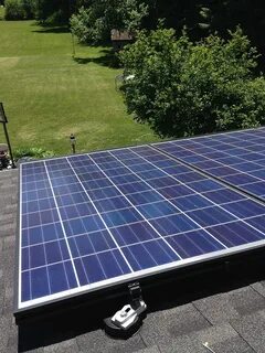 solar panel on house roof, Energy, Alternative, power, electricity.