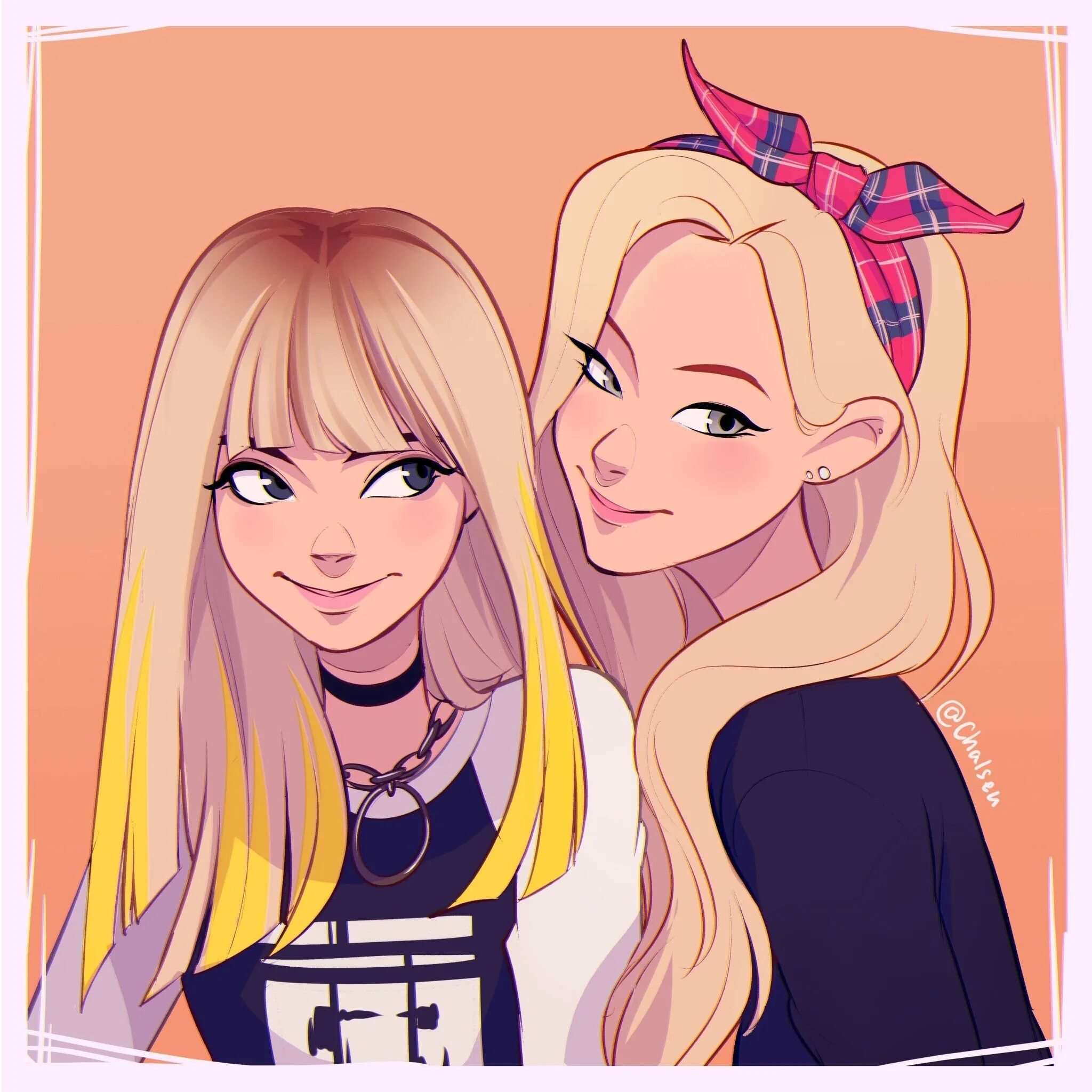 Sister art. Itslopez BLACKPINK. Блэк Пинк арт. Мультяшная Блэк Пинк. Сестра Хлои буржуа.