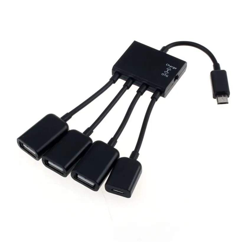 Купить отг переходник. OTG разветвитель Micro USB. Кабель - переходник (хаб) OTG Micro USB Hub. Micro USB Hub MICROUSB - USB 2.0 OTG. Кабель переходник хаб OTG Micro USB Hub, 4 порта 3 x USB, 1 X питание зарядка.