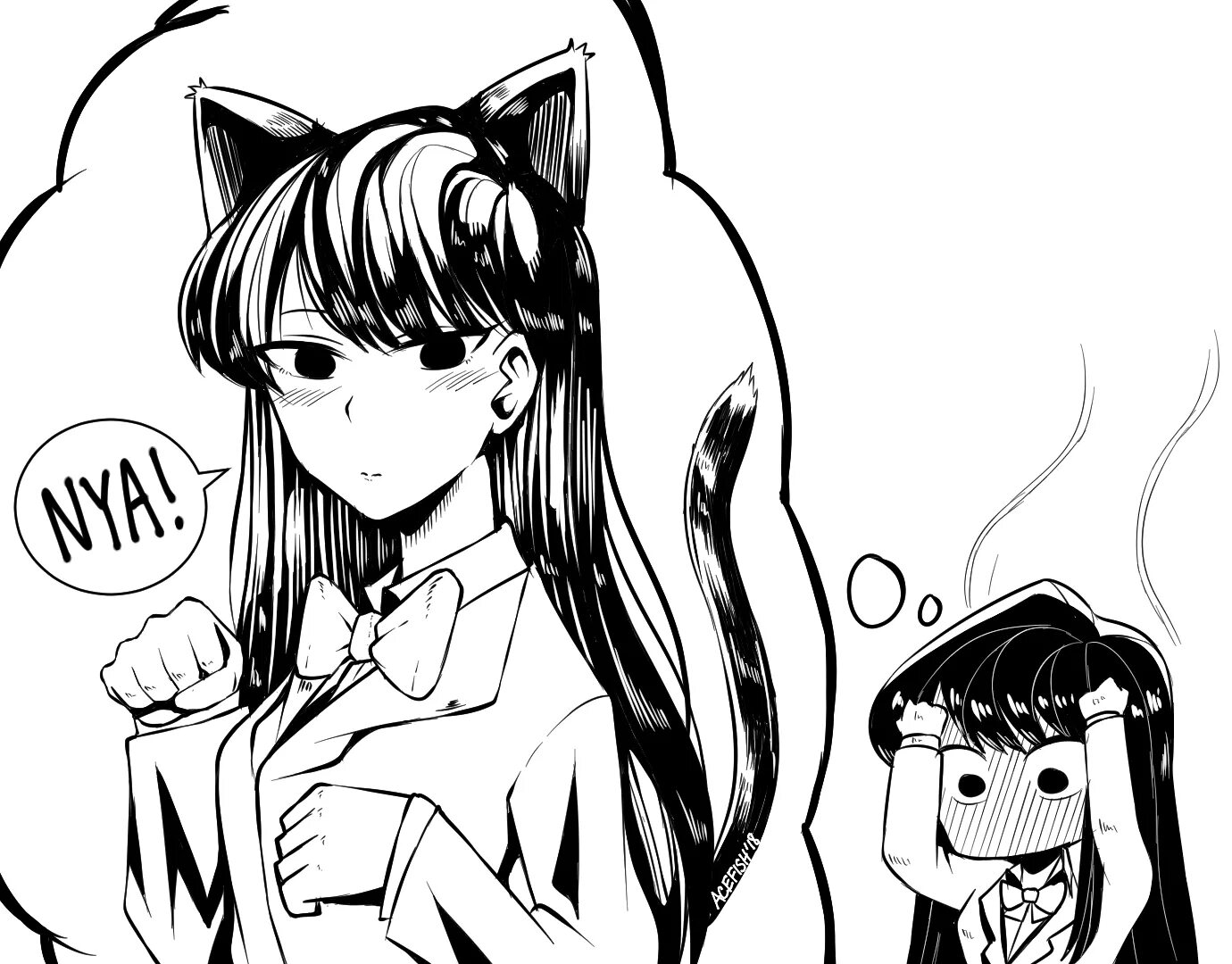 Komi san wa komyushou. Komi Shouko Манга. Коми Сан.